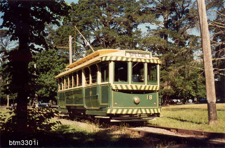 No. 18 in 1960's SEC livery - 12/1987- Photo William F Scott.