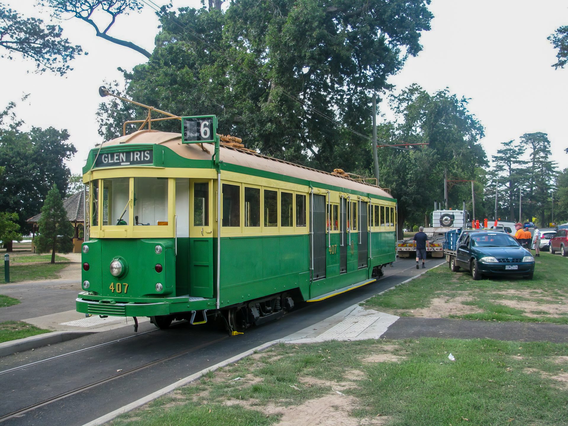 W2 Class Tram No. 407