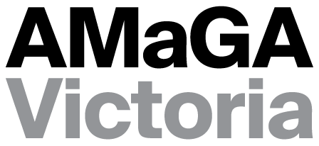 Australian and Museum and Galleries Association logo.