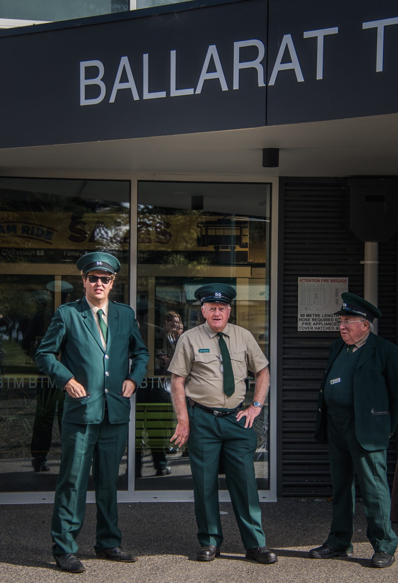 Volunteer tram crews