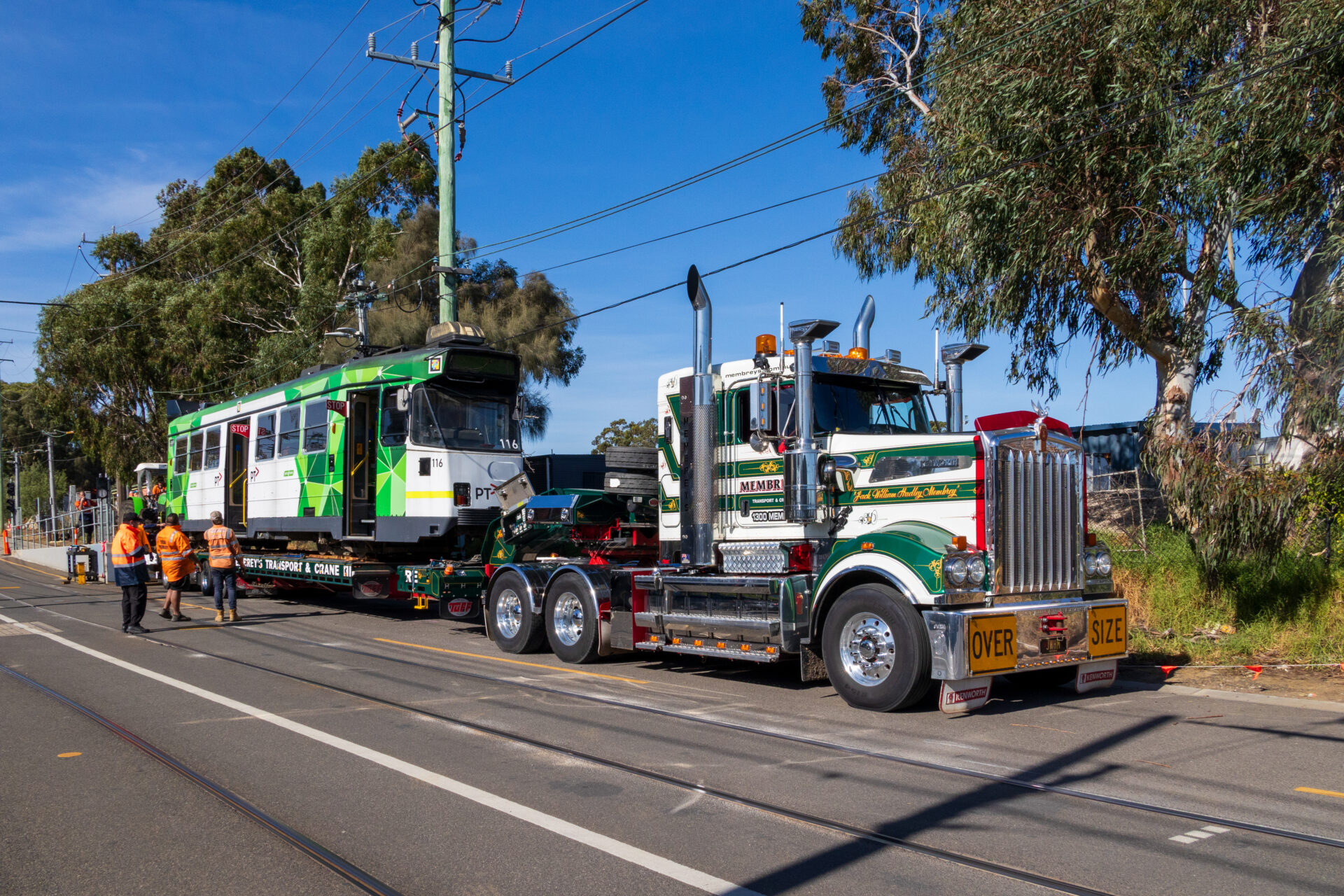 Loaded on to the truck at Preston Depot, May 2025. Photo: Brendon Schonfelder