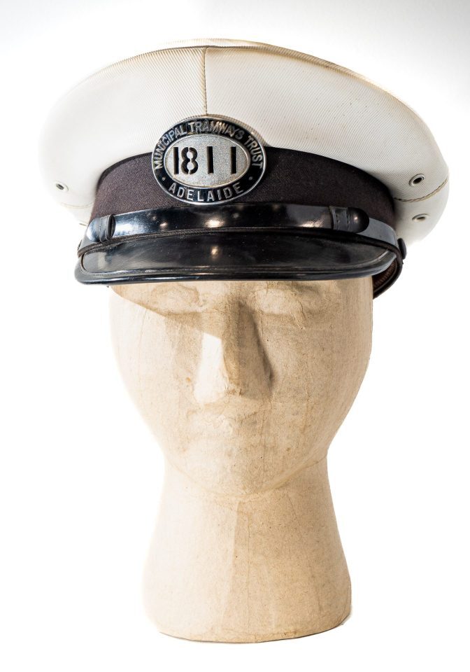 Adelaide motorman's cap