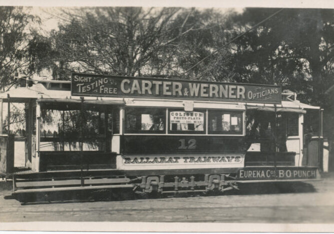 ESCo No. 12 outside Wendouree Parade depot
