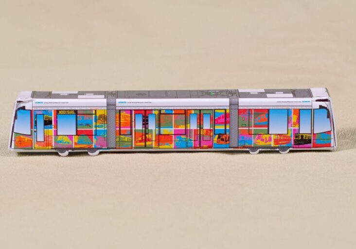 Paper promotional model of the D1