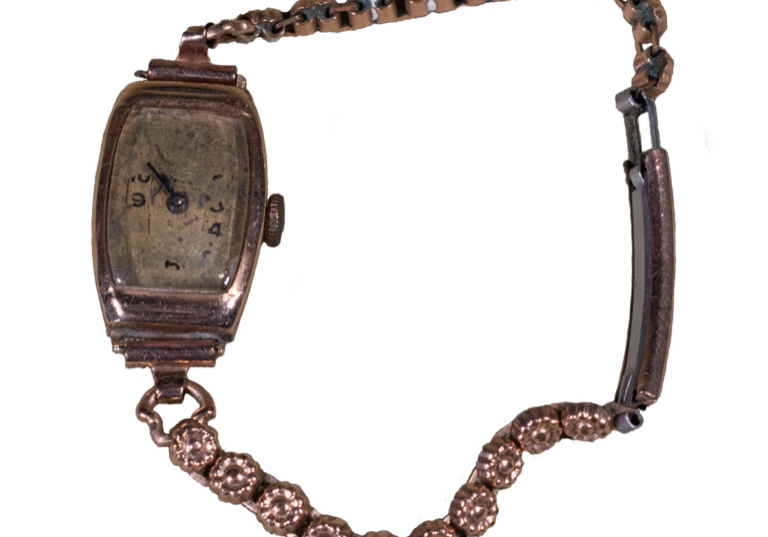 Sylvia Mitchell's prize watch