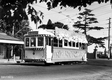 No. 14 at the corner of Macarthur St and Drummond St North, 21/11/1970.

Photo Bob Prentice.